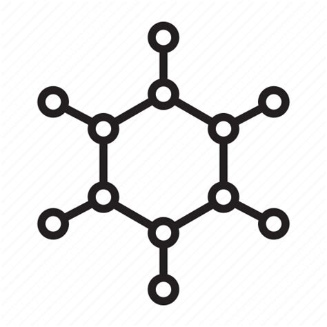 Benzene, benzole, formula, fuel, gasoline, hydrocarbon, petrol icon ...