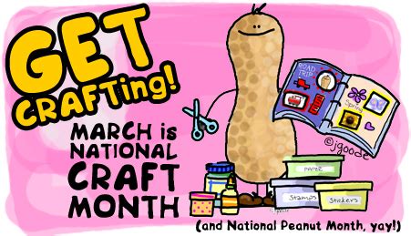 March is National Craft Month | The art of Jen Goode