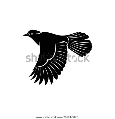 Blue Jay Bird Silhouette Vector Illustration Stock Vector (Royalty Free ...