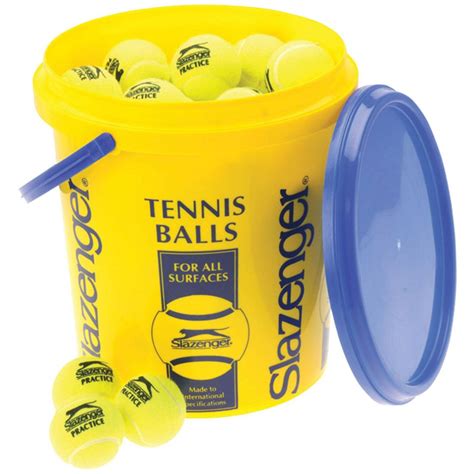 Slazenger Practice Tennis Balls - 60 Balls