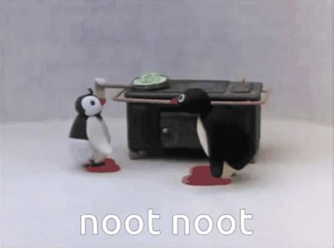 Pingu Noot Noot GIF - Pingu Noot Noot Penguin - Discover & Share GIFs