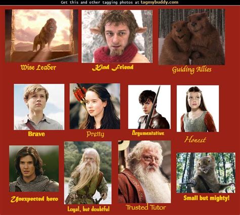 Characters of Narnia | Narnia, Chronicles of narnia characters ...