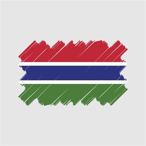 Gambia Flag Vector Design. National Flag 11473617 Vector Art at Vecteezy