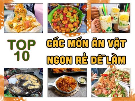 10 Món Ăn Vặt Ngon Rẻ Dễ Làm Hot Nhất - Nước Mắm Tĩn