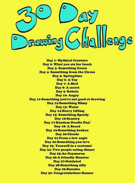 30 Day Drawing Challenge - January 2017 on Behance