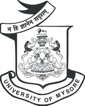 The University Emblem - University of Mysore