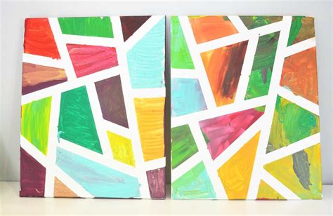 Geometric Canvas Art