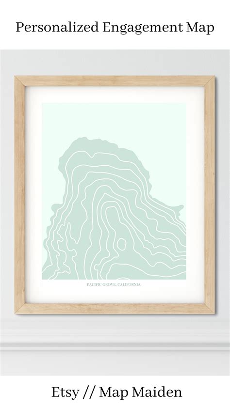 Custom Topographic Map Print Personalized maps for | Etsy ...