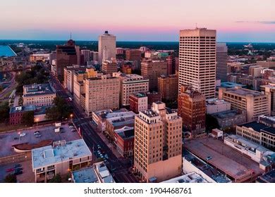 Downtown Memphis Skyline Sunset Stock Photo 1904468761 | Shutterstock