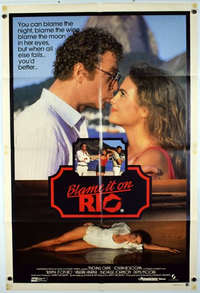 BLAME IT ON RIO Poster - Reel Movie Posters