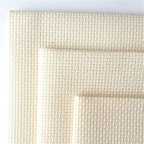 Ivory Aida Cross Stitch Fabric - Stitched Modern