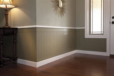 Half Wall Wood Paneling Ideas | Paneling makeover, Wood paneling makeover, Wall paneling makeover