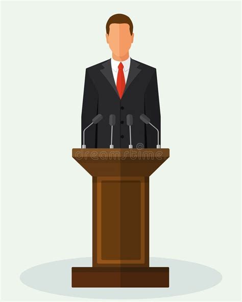 Public Speech Clipart Politician