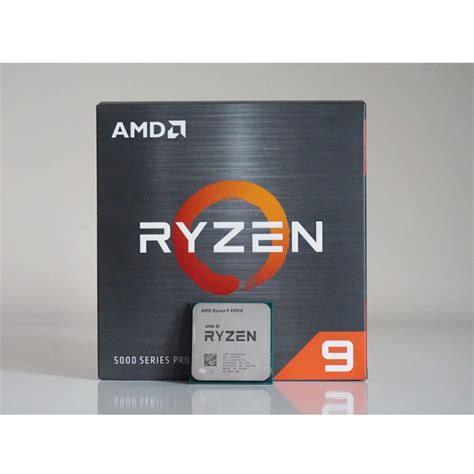 CPU (ซีพียู) AMD AM4 RYZEN 9 5900X (4.80GHz) 12C/24T R9 5900X ประกันศูนย์ พร้อมส่ง | Shopee Thailand