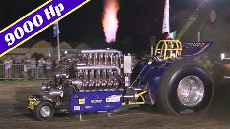 Tractor Pulling Tornado 2 by Team Turbo 2000 - 9.000Hp & 3x V12 Allison ...