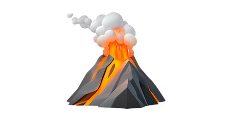 🌋 Vulkan Emoji — Betydelse och användning