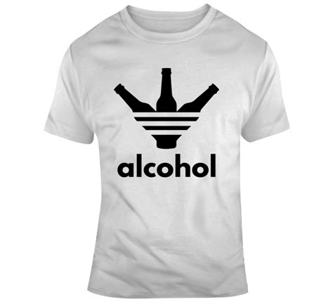 Alcohol Funny Parody T Shirt