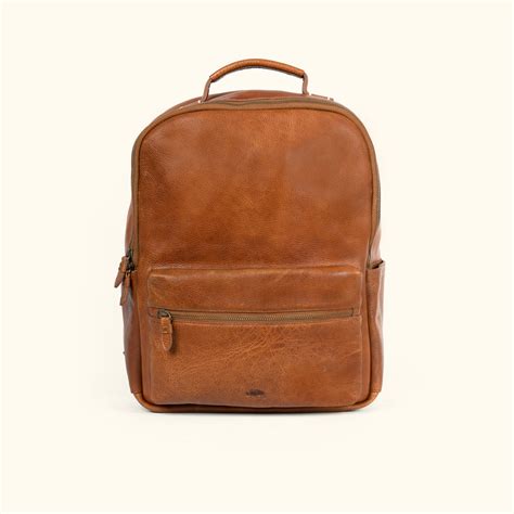 Walker Leather Backpack | Rustic Tan
