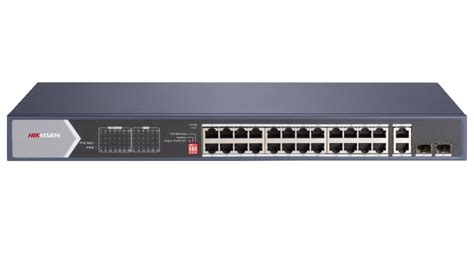 Hikvision DS-3E0528HP-E 24 Port Gigabit Unmanaged POE Switch - MEGATEH.eu Online shopping EU