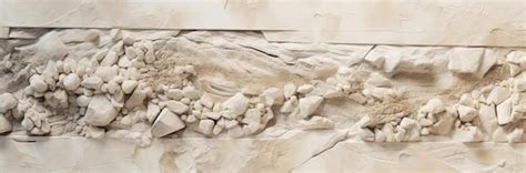 Premium AI Image | a close up image of a beige wall in the style of marble