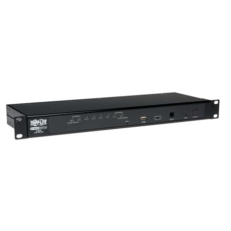 NetDirector 8-Port 1U Rack-Mount IP KVM Switch | Tripp Lite