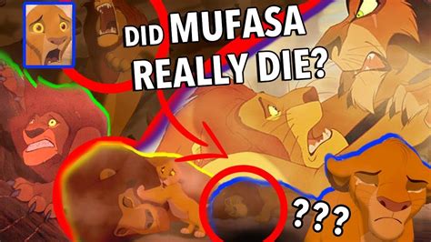 Did Mufasa REALLY Die in The Lion King? - YouTube