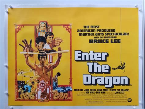 Enter The Dragon (1973) Original UK Quad Poster - Cinema Poster Gallery