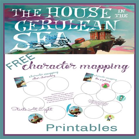 The House in the Cerulean Sea Character Mapping - FREE Printable ...