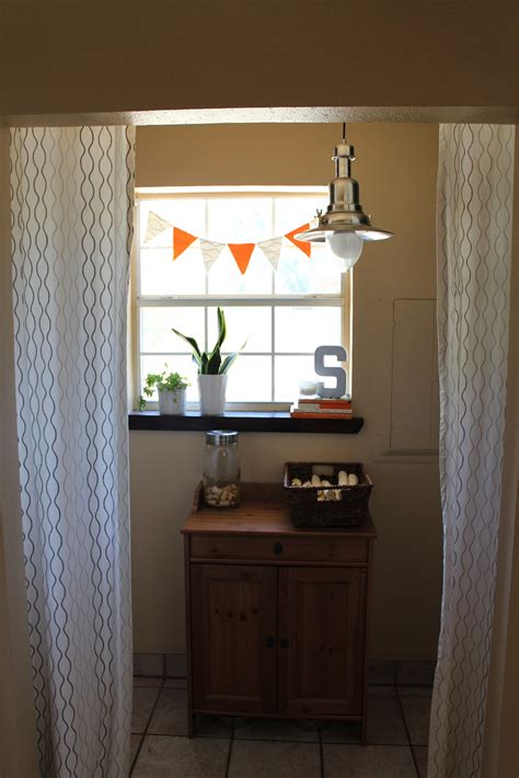 Kitchen/Laundry Room - New Light Fixtures | The Cream to My Coffee