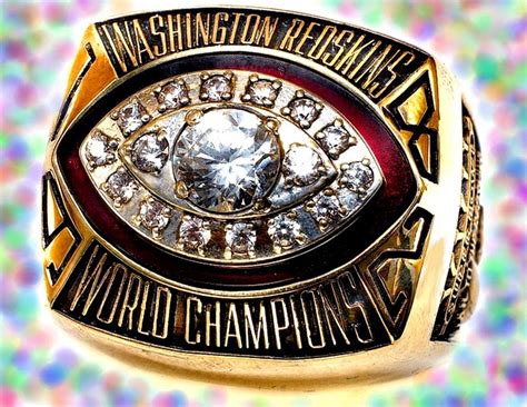 1982 Redskins Super Bowl Ring by Paul Van Scott