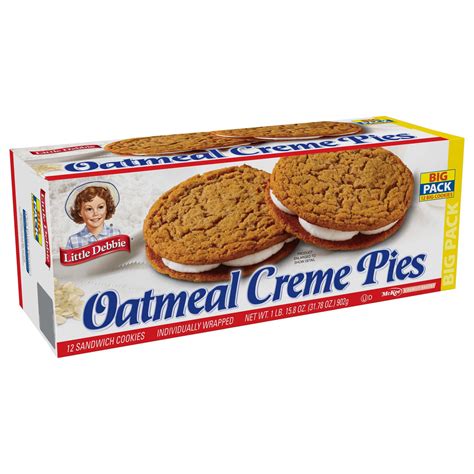 Little Debbie Oatmeal Crème Pies Big Pack - Typewriters.com