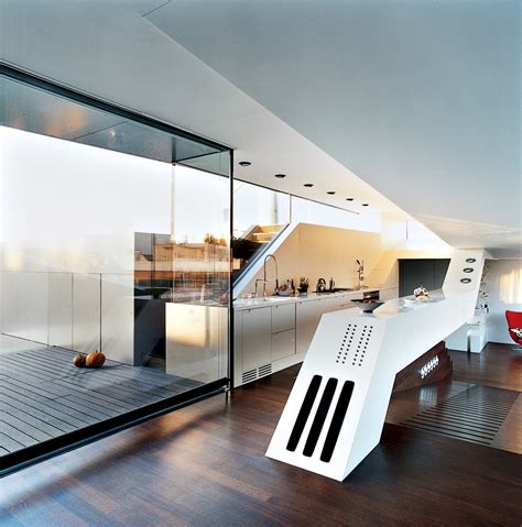 50 Modern Kitchen Designs That Use Unconventional Geometry