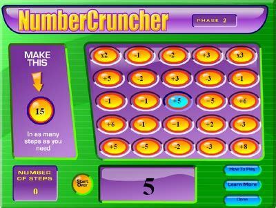 Number Cruncher | Basic math skills, Math, Teaching math