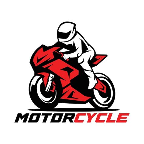 Premium Vector | Motorcycle logo vector