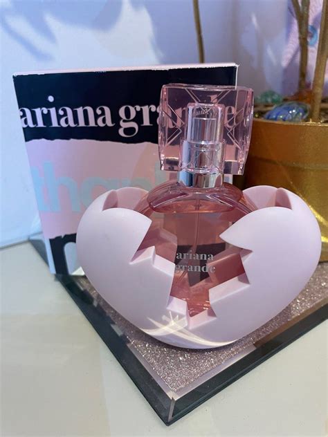 Ariana Grande Perfume with Pink Heart, Beauty & Personal Care ...