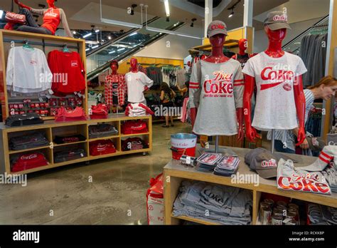 Coca cola brand store at Las Vegas Strip Stock Photo - Alamy