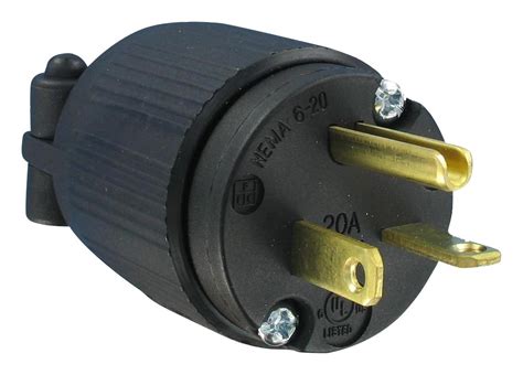 Q-726 - Qualtek Electronics - Power Entry Connector, NEMA 6-20P, 20 A