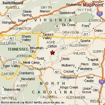 Where is West Jefferson, North Carolina? see regional map & more