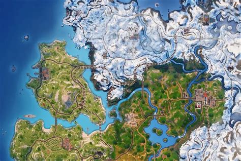 Fortnite Chapter 5 Season 1 Map