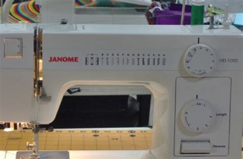 Janome HD 1000 Review | Sewing Insight