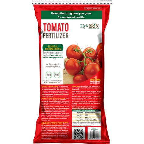 Tomato Fertilizer 45 lbs. | HyR BRIX Fertilizer