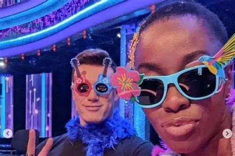 BBC Strictly Come Dancing fans love 'iconic' behind the scenes footage from AJ Odudu ...