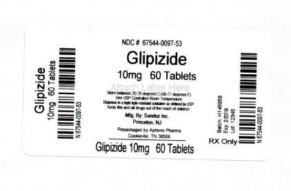 Pill Identifier Glipizide - Size, Shape, Imprints and Color