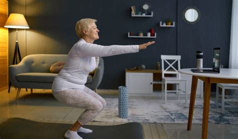 Squats for Seniors - Maintain Their Lower Body Strength