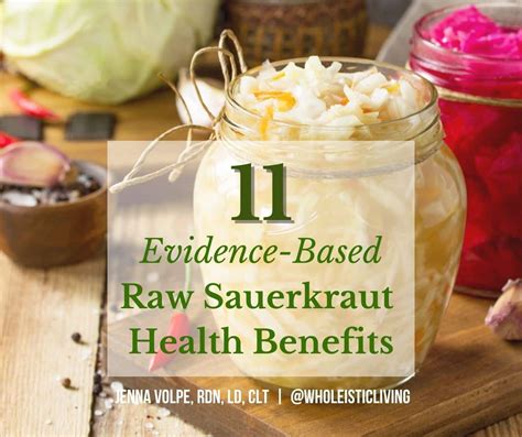 11 Evidence-Based Raw Sauerkraut Health Benefits (2024) | Jenna Volpe, RDN, LD, CLT- Functional ...