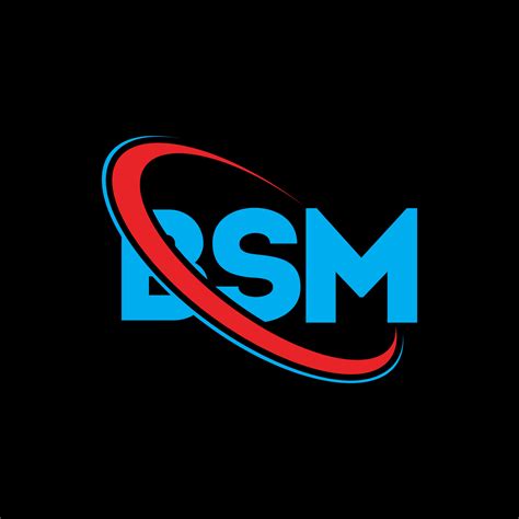 BSM logo. BSM letter. BSM letter logo design. Initials BSM logo linked ...