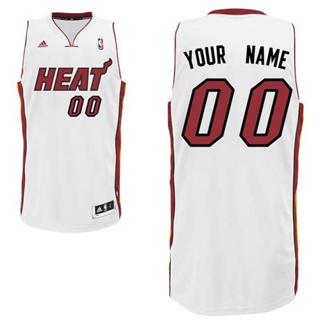 adidas Miami Heat Custom Swingman Home Jersey - NBA Store