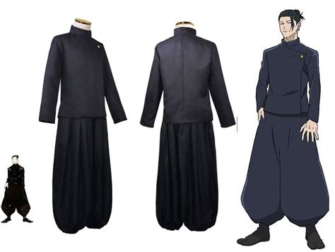 Anime Jujutsu Kaisen Geto Suguru High School Uniform Cosplay Costume Outfits | eBay