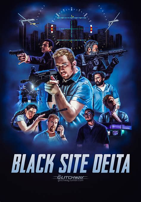 Black Site Delta by Glitchway - Home of the Alternative Movie Poster -AMP-