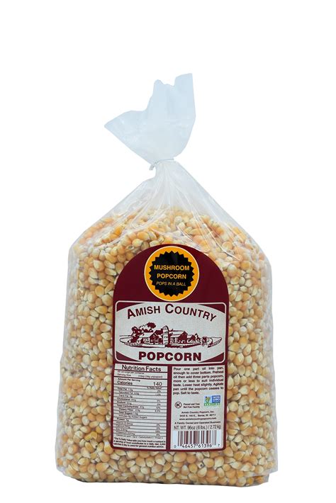 Dutchman's White Popcorn Kernels Virtually Hulless Popcorn, 54% OFF